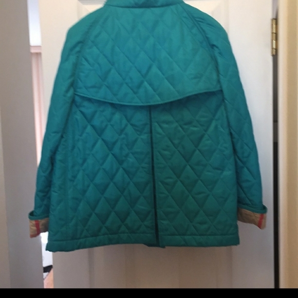 Burberry authentic cropped trench coat excellent condition size M - Picture 2 of 7